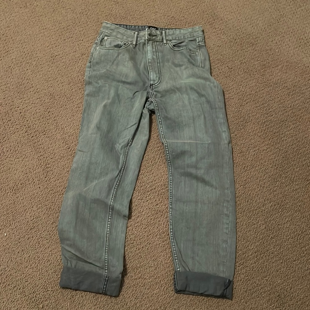 Green Mom jeans